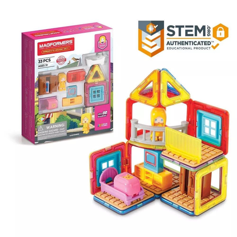 Magformers Magnetic Shapes Maggys House Set – Maqio