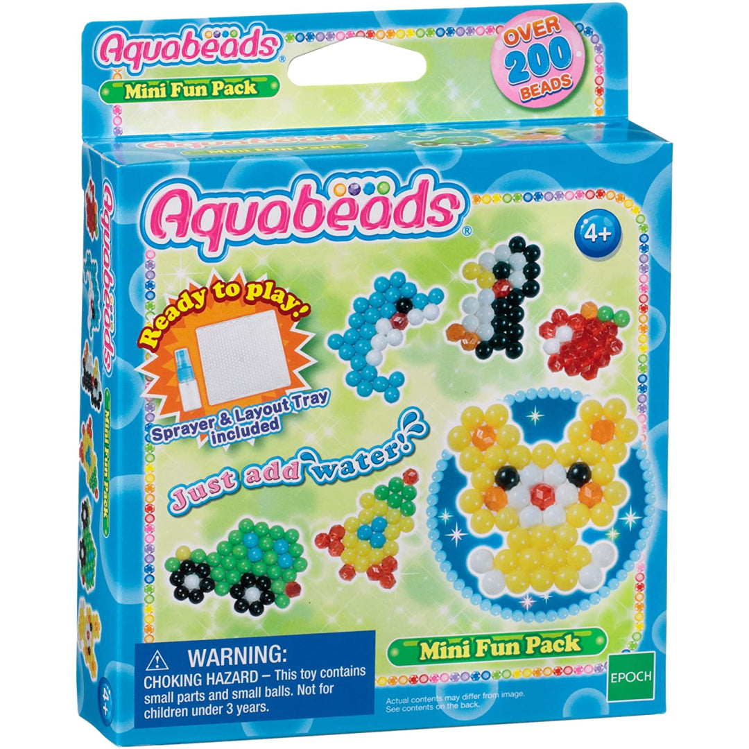 AquaBeads Alphabet Set with Letter Stands - 500 Piece Aqua Beads Playset