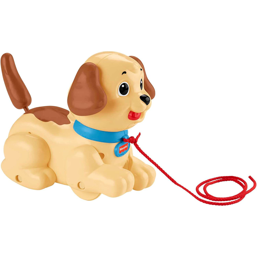 Fisher-Price Noise Making Sound Bites Plush Dog Toy