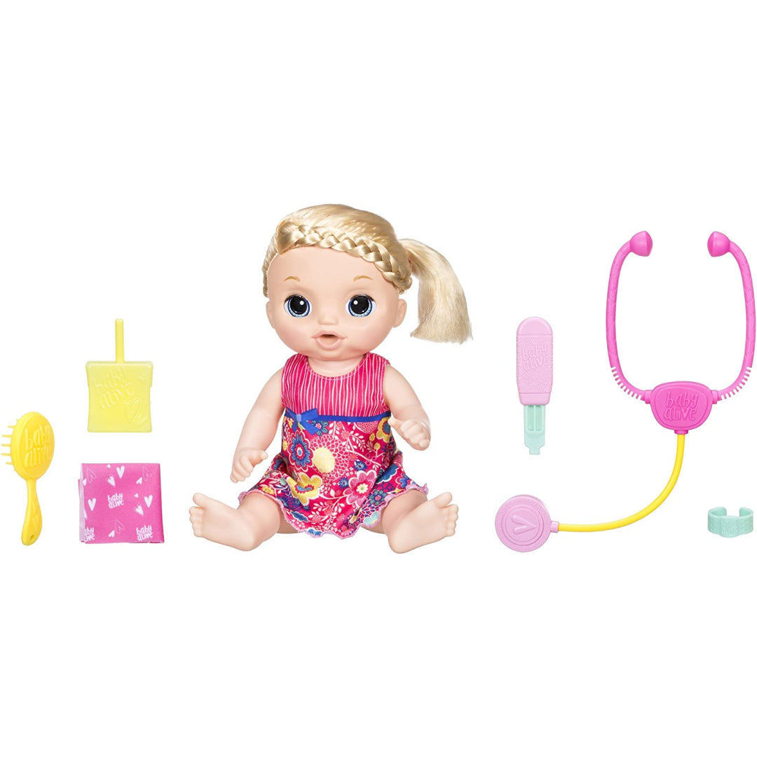 Blonde baby alive best sale doll