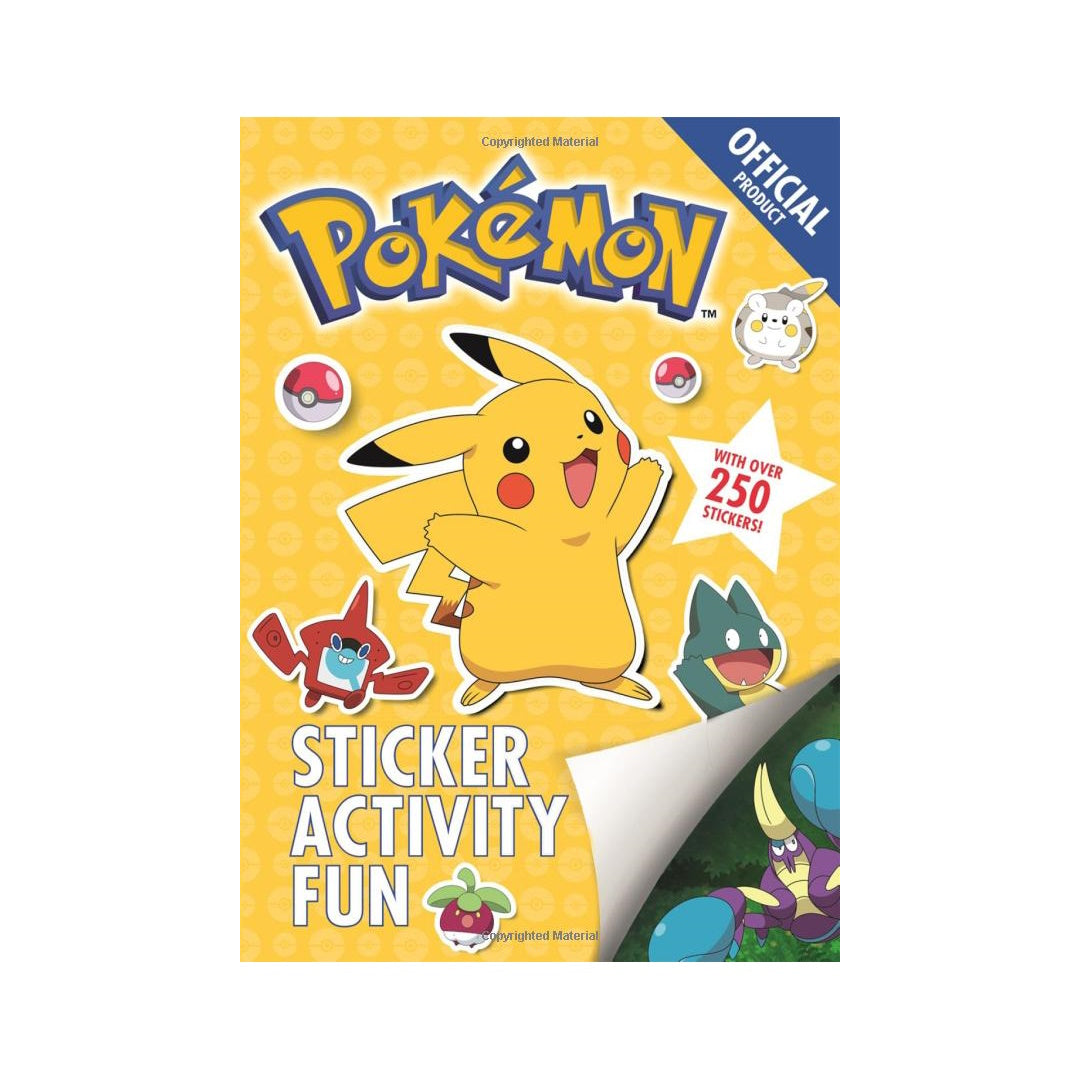 Pokemon Sticker Activity Fun – Maqio