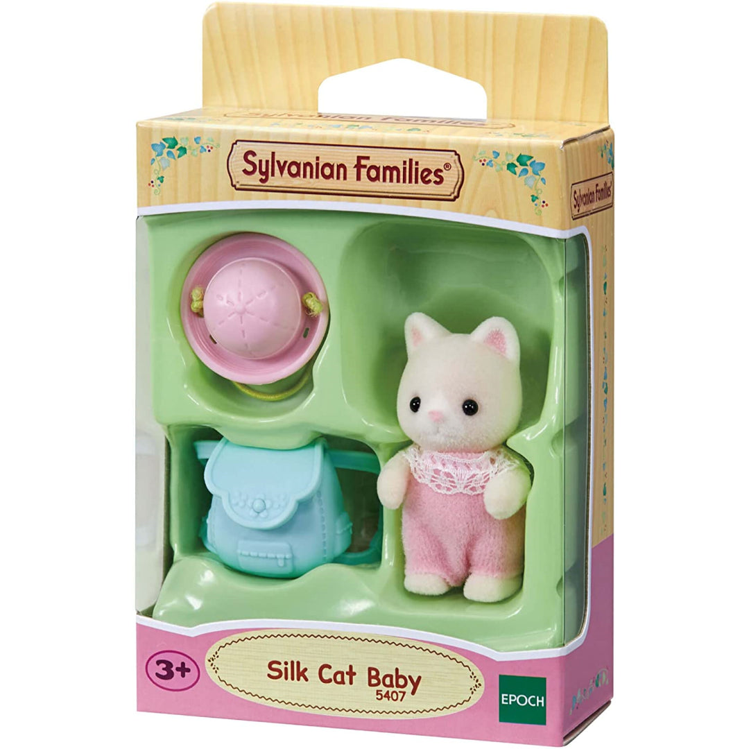 Sylvanian families Bebe Cat Silk Figure Multicolor