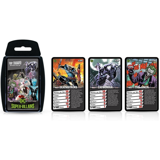 Top Trumps Card Game - Super-Villains