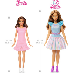 My First Barbie Doll Soft Touch Poseable Body - Teresa