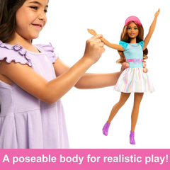 My First Barbie Doll Soft Touch Poseable Body - Teresa