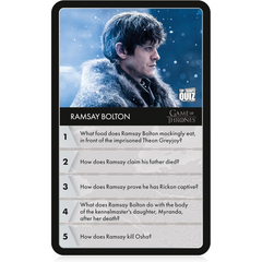 Top Trumps Card Game - Game Of Thrones Quiz