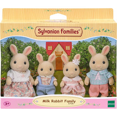 Sylvanian Families - Milk Rabbit Family of 4 Dolls