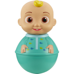 Cocomelon Weebles Wobbles Baby Toy - JJ In Turquoise Pyjamas Figure