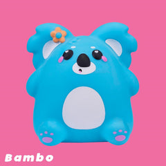 Smooshzees Cutezees Series 1 Cuddley Squishy Figure - Bambo