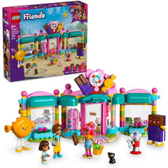 Lego Friends 42649 Heartlake City Sweet Shop & 2 Mini Dolls Construction Playset