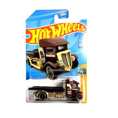 Hot Wheels Die-Cast Vehicle Fast-Bed Hauler Brown