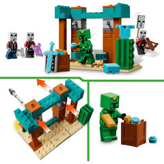 Lego Minecraft 21267 The Illager Desert Patrol Construction Playset