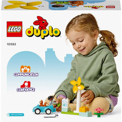 Lego Duplo 10985 Town Wind Turbine and Car Playset