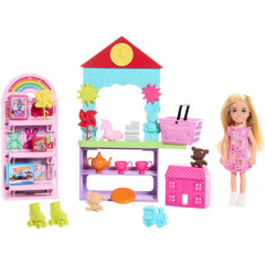 Barbie Chelsea Can Be Toy Store Playset With Furniture and Accessories