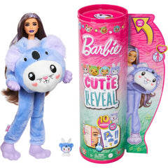 Barbie Cutie Reveal Doll Bunny Rabbit As a Koala and 10 Suprises