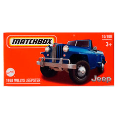 Matchbox 1:64 Diecast Model Car - 1948 Willys Jeepster