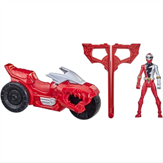 Power Rangers T-Rex Battle Rider & Dino Rip N Go Action Figure & Vehicle