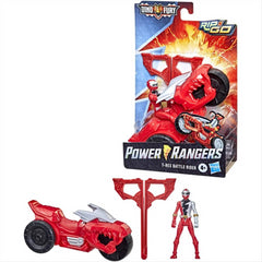 Power Rangers T-Rex Battle Rider & Dino Rip N Go Action Figure & Vehicle