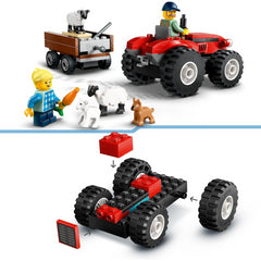 Lego City 60461 Tractor With Trailer & Mini Figures Construction Playset