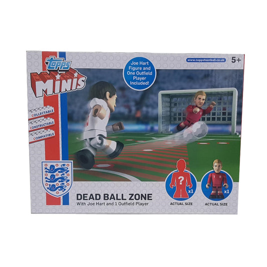 Topps Minis FA Dead Ball Zone with Joe Hart Figure and Outfield Player