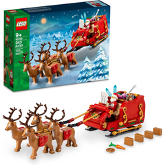 Lego 40499 Iconic Santas Sleigh Set Building Construction Toy Playset