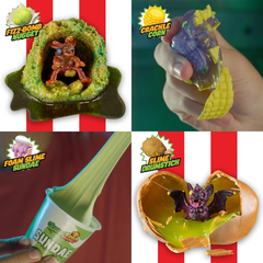 Terror Fried When Fast Food Goes Bad Gross Bucket Pack of 8 Figures