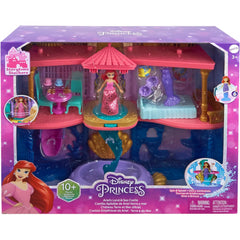 Disney Princess Ariels Land & Sea Castle With Doll & 10 Doll Accessories