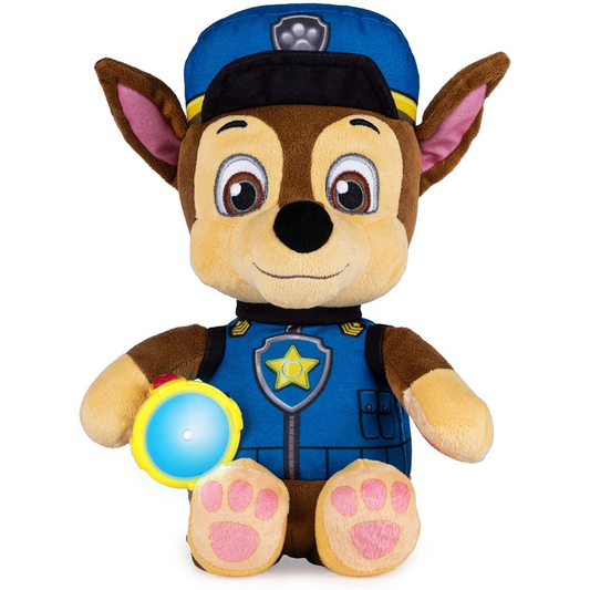 Paw Patrol Snuggle Up Chase Plush with Torch and Sounds