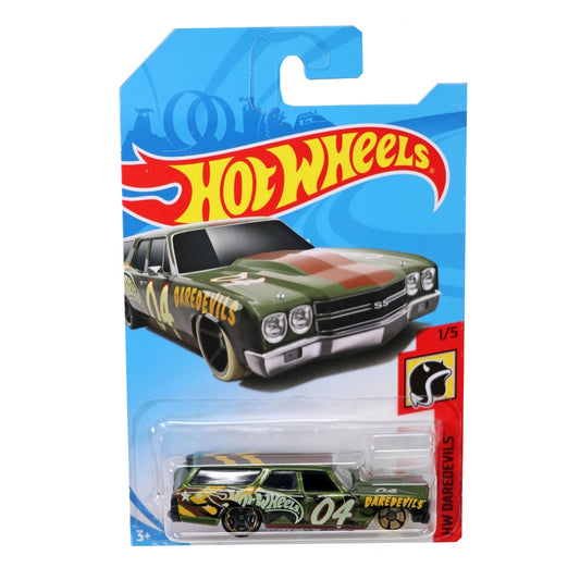 Hot Wheels Die-Cast Vehicle Chevelle SS Wagon Daredevils 1970