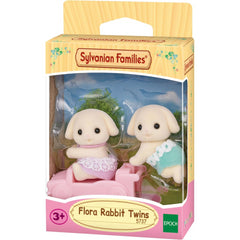 Sylvanian Families - Flora Rabbit Twins 2 Dolls