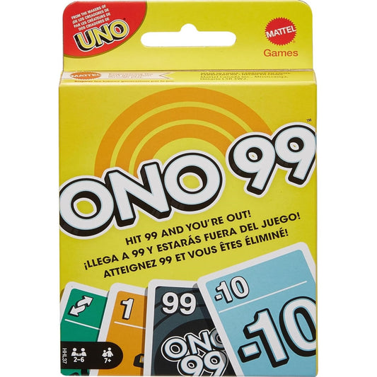 Uno Ono 99 Adding Numbers Card Game