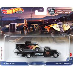 Hot Wheels Willys 1933 #60 Team Transport Set of 2 Vehicles