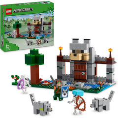 Lego Minecraft 21261 The Wolf Stronghold Fortress Building Playset