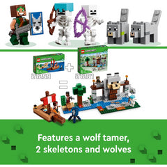 Lego Minecraft 21261 The Wolf Stronghold Fortress Building Playset