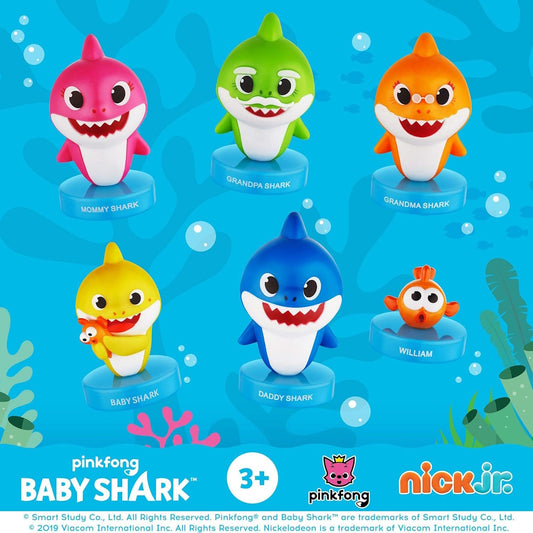 Baby Shark Stampers Deluxe Box of 12