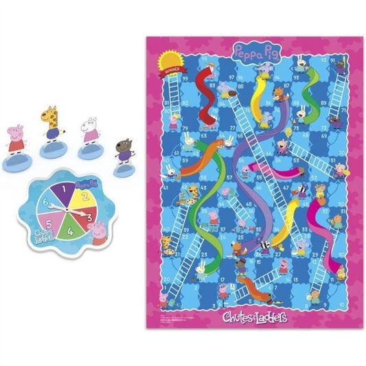 Peppa Pig Printing Board Game Gaming Chutes And Ladders