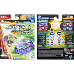 Beyblade Burst Quad Drive - Wrath Fafnir vs Berserk Linwyrm