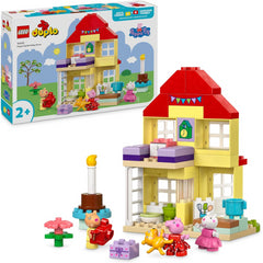 Lego Duplo 10433 Peppa Pig Birthday House Playset Toddler Learning Playset