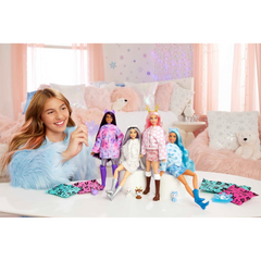 Barbie Cutie Reveal Doll 10 Surprises Snowflake Sparkle Series - Deer