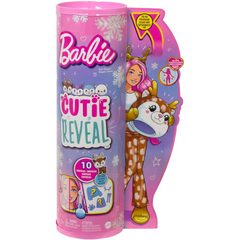 Barbie Cutie Reveal Doll 10 Surprises Snowflake Sparkle Series - Deer