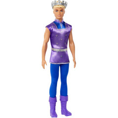 Barbie Royal Ken Blonde Hair Doll and Purple Outfit