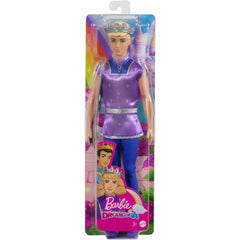 Barbie Royal Ken Blonde Hair Doll and Purple Outfit