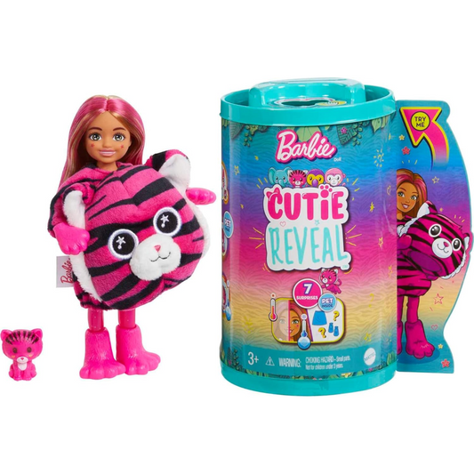 Barbie Cutie Reveal - Tiger Plush