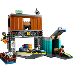 LEGO 60417 City Police Speed Boat & Hideout Construction Playset