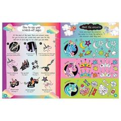 Unicorns Scratch and Sparkle Activity Book - Paperback