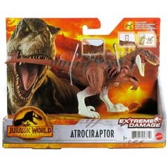 Jurassic World Dominion Extreme Damage Dinosaur Action Figure - Atrociraptor