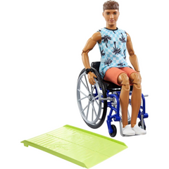 Barbie Fashionistas Ken Doll with Wheelchair & Ramp