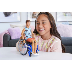 Barbie Fashionistas Ken Doll with Wheelchair & Ramp