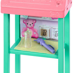 Barbie You Can Be Anything Blonde Baby Doctor Doll with Baby and Furniture