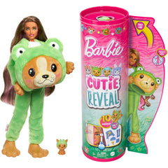 Barbie Cutie Reveal Chelsea Doll Green Puppy Frog Costume